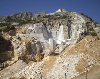 Explotació de marbre a Carrara, Itàlia  ©Lucarelli